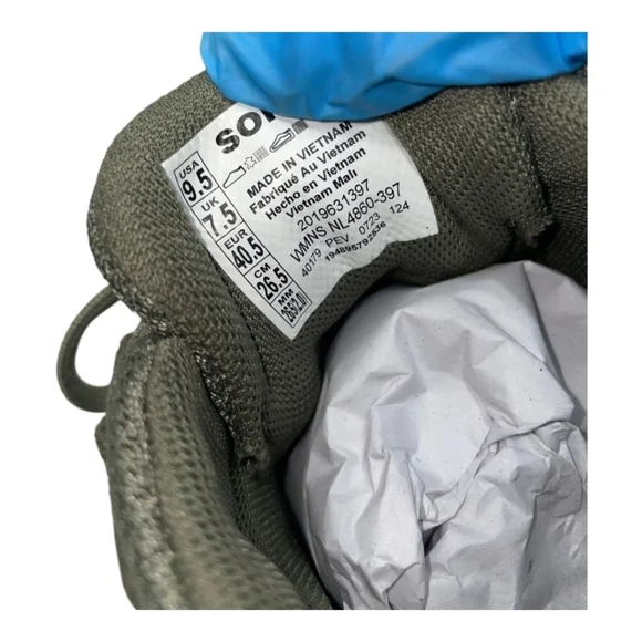 Sorel Out N About lll Sneaker Size 9.5 Olive Womens NEW - Picture 9 of 9